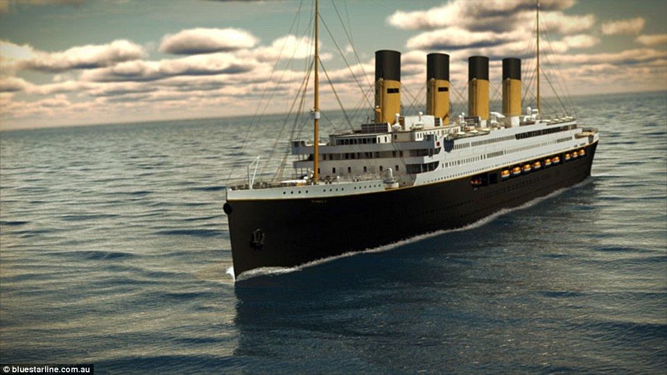 Zarparía réplica del Titanic en 2018 Zarparía réplica del Titanic en 2018