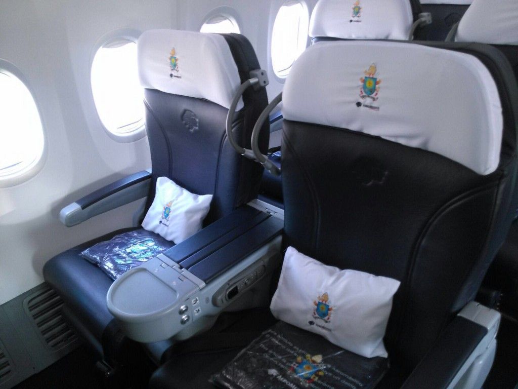 El avión que llevó al papa Francisco a Chiapas - avion-papa-chiapas-1-1024x768