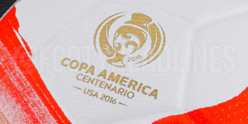 Filtran el balón de la Copa América Centenario