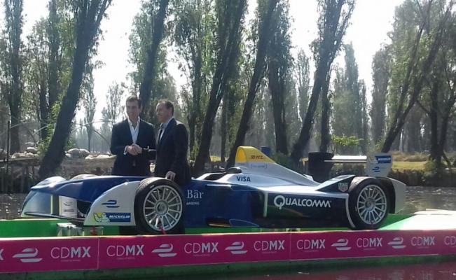 Presentan Fórmula E en Xochimilco - bolido_fe
