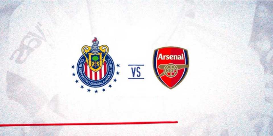 Chivas y Arsenal jugarán amistoso en Los Ángeles