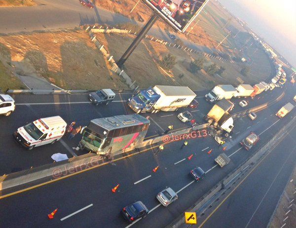 Choque en Circuito Exterior Mexiquense deja un muerto - choque-circuito-mexiquense-2