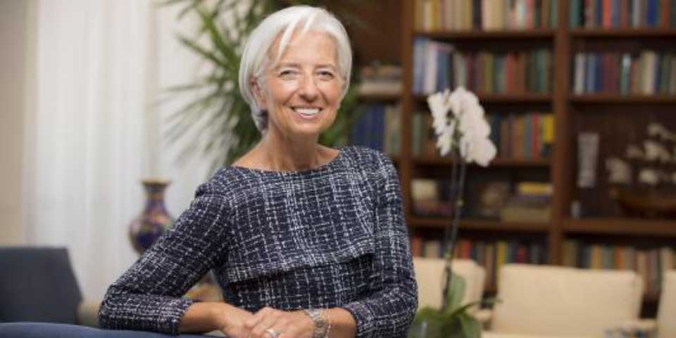 Reeligen a Christine Lagarde al frente del FMI Reeligen a Christine Lagarde al frente del FMI