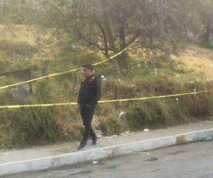 Encuentran cadáver atrás de la delegación Cuajimalpa Encuentran cadáver atrás de la delegación Cuajimalpa