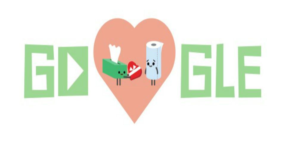 Video: los doodles para San Valentín