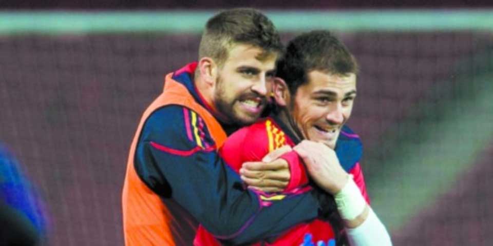 ‘Espero que veas la final de Champions conmigo’: Casillas a Piqué ‘Espero que veas la final de Champions conmigo’: Casillas a Piqué