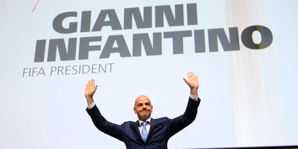 Gianni Infantino nuevo presidente de la FIFA