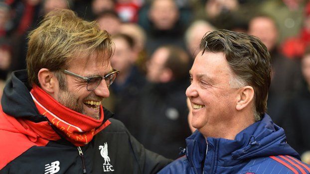 Duelos de alto calibre en octavos de la Europa League - jurgen-klopp-louis-van-gaal