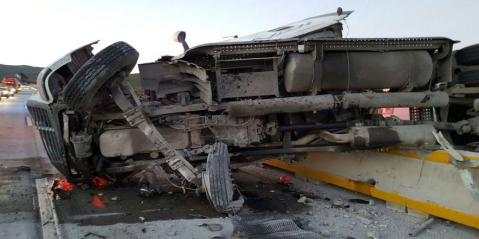 Autopista Laredo afectada por dos accidentes viales