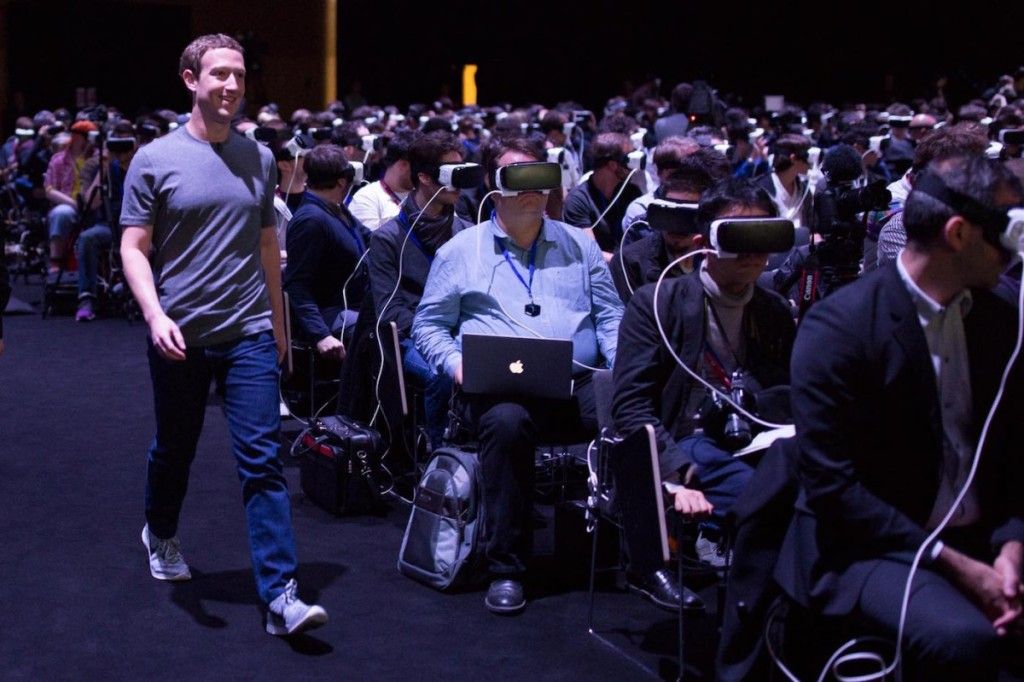 Mark Zuckerberg sorprende y presenta el Samsung Galaxy S7 - mark-zuckerberg-vr-1024x682