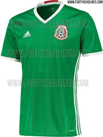Filtran playera del Tri para Copa América Centenario - mexico-2016-copa-america-kit-2