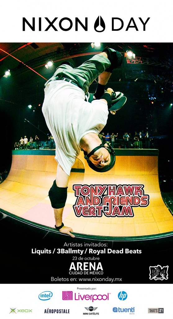 Tony Hawk regresa a México - nixon-day-557x1024