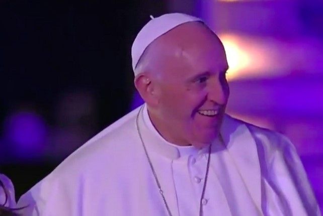 El primer tuit del papa Francisco en su visita a México