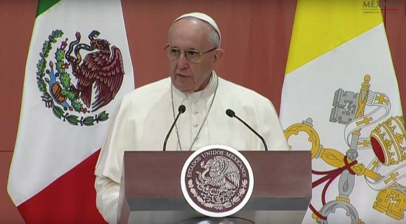 La principal riqueza de México son los jóvenes: papa Francisco