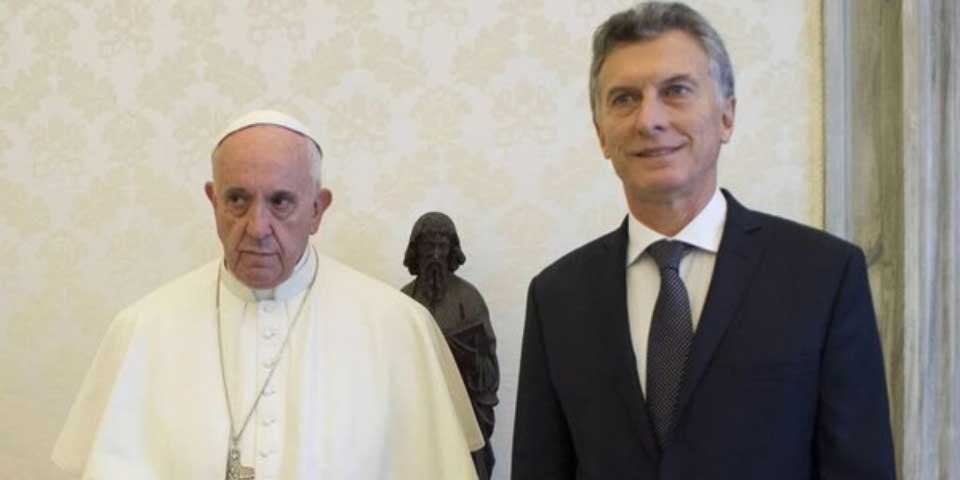 Papa Francisco ordenó devolver donación de 1.2 mdd al gobierno de Argentina - papa-francisco-mauricio-macri-1