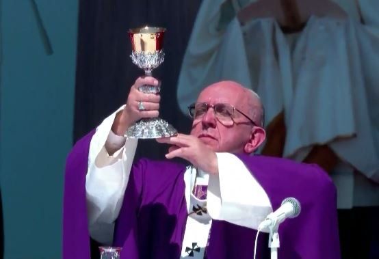 A una semana de la visita de un peregrino en México - papa-francisco-misa