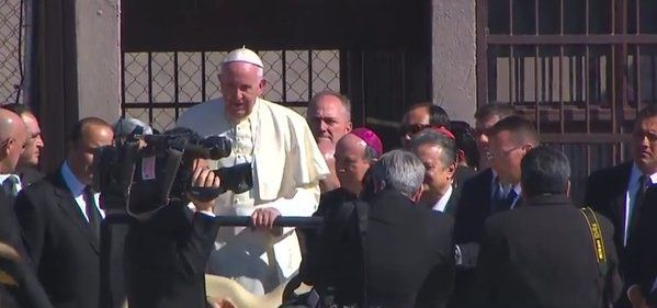 Cárceles son un síntoma de cómo está la sociedad: papa Francisco - papa-francisco-penal-ciudad-juarez-1