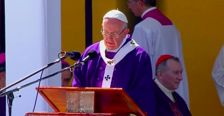 A una semana de la visita de un peregrino en México - papa-francisco-san-cristobal