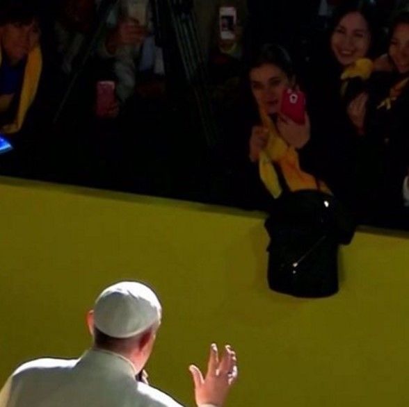 La llegada del papa Francisco en imágenes - papaenmex-12feb-papaenmex