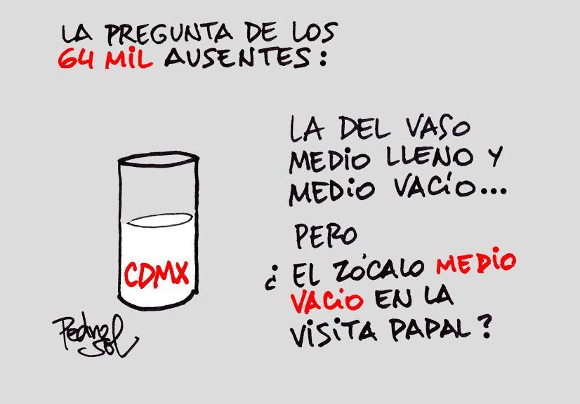 ¡Quema mucho el Sol!  Buen regreso, papa Francisco - pedro-sol-17feb