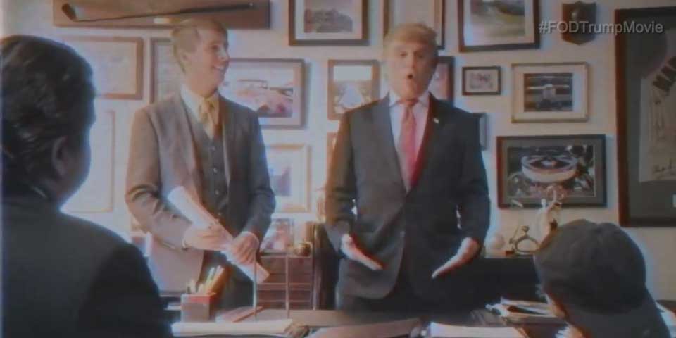 Johnny Depp protagoniza parodia de Donald Trump