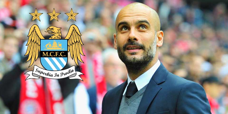 Pep Guardiola entrenará al Manchester City la próxima temporada