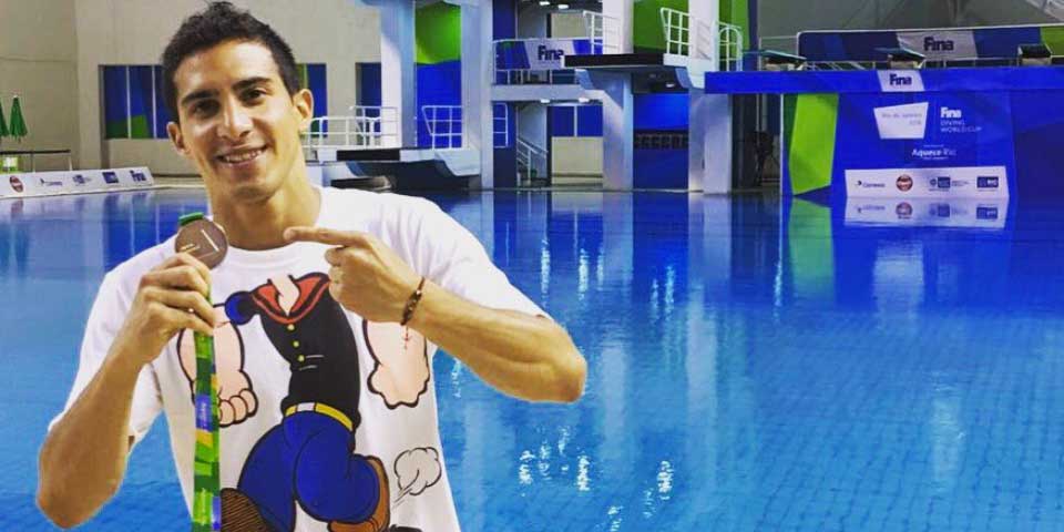 "Muy emotivo el momento al recibir la medalla de oro": Rommel Pacheco - rommel-pacheco-2