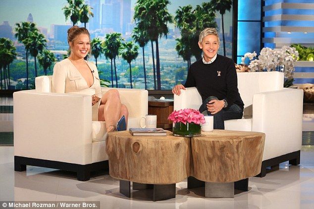 Pensé en suicidarme luego de mi derrota: Ronda Rousey - ronda-rousey-ellen-degeneres