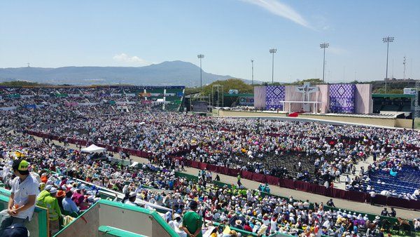 Miles esperan bajo el sol al papa Francisco en Chiapas - sol-calor-chiapas-papa-francisco-4