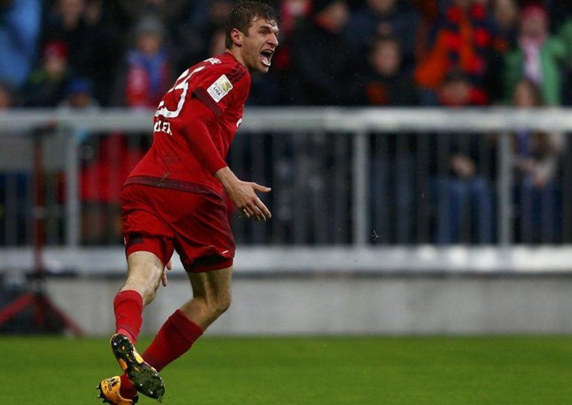 Brilla Müller en triunfo del Bayern - thomas-muller