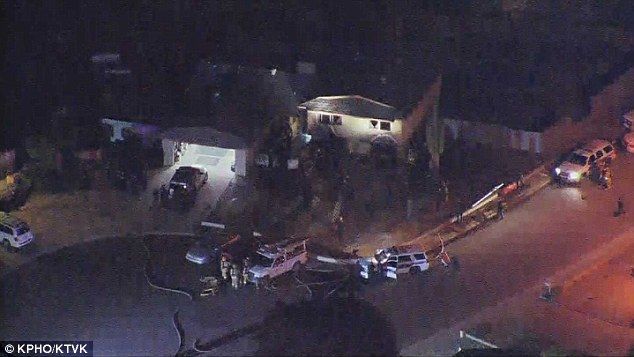 Muere una familia por tiroteo e incendio en Phoenix - tiroteo-incendio-phoenix-1