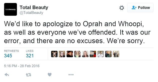 Confunden a Whoopi Goldberg en los Óscares con Oprah - total-beauty