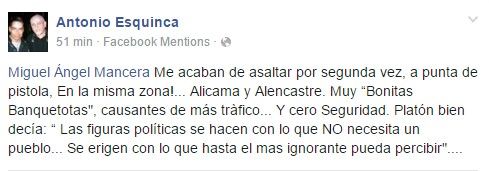 Asaltan al conductor Toño Esquinca - toño-esquinca-face
