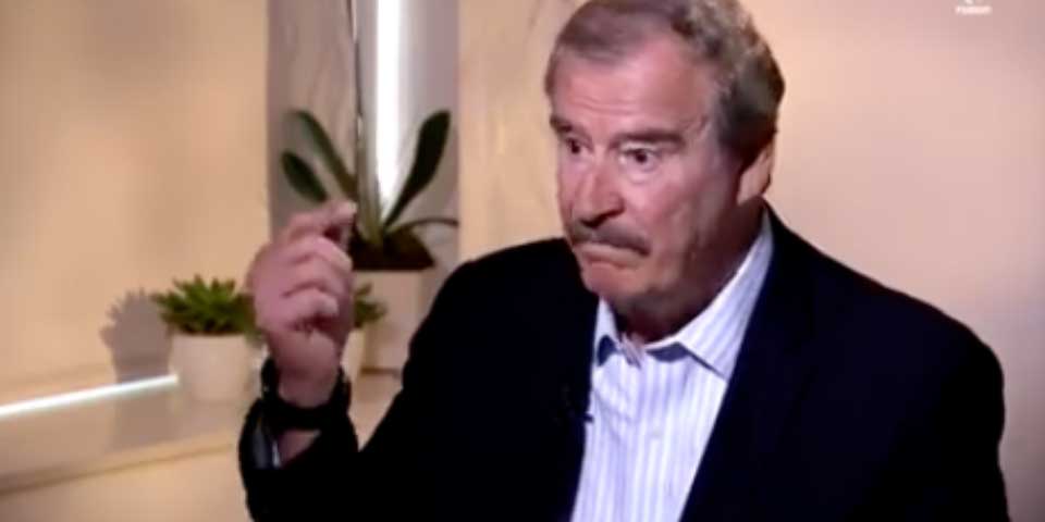 ‘No voy a pagar por ese muro’: Vicente Fox ‘No voy a pagar por ese muro’: Vicente Fox
