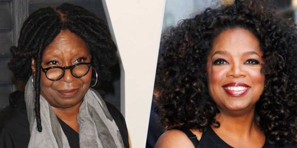 Confunden a Whoopi Goldberg en los Óscares con Oprah Confunden a Whoopi Goldberg en los Óscares con Oprah