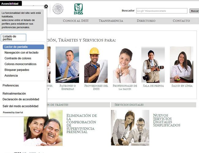 IMSS presenta plataforma digital para 2.1 millones de discapacitados - 1409297