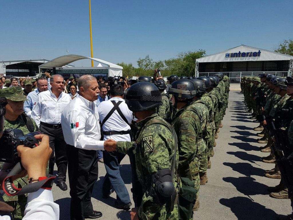 Llega 30 por ciento de militares esperados a Tamaulipas - 900-militares-2-1024x768
