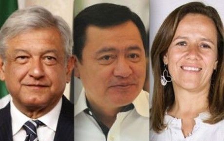 Encuesta coloca a Margarita Zavala en primer lugar para el 2018 - AMLO-chong-Zavala