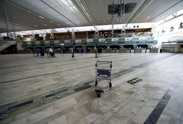 Evacuan aeropuerto en Suecia por amenaza de bomba Evacuan aeropuerto en Suecia por amenaza de bomba