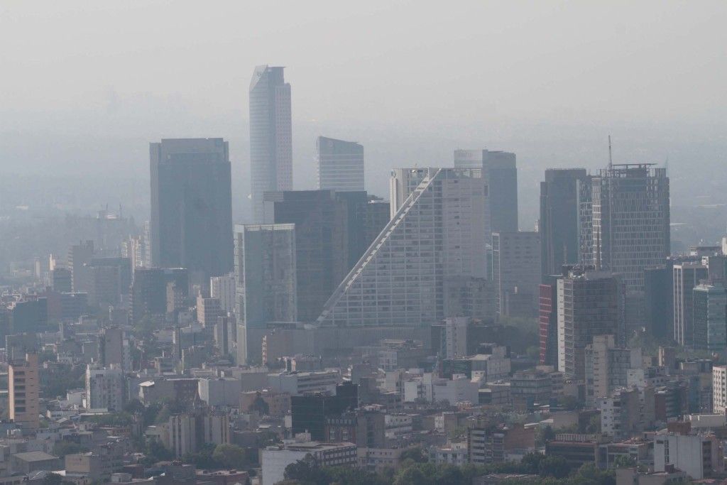 El aire de la Ciudad de México, cada vez más contaminado - Aire-Valle-de-México-1024x683