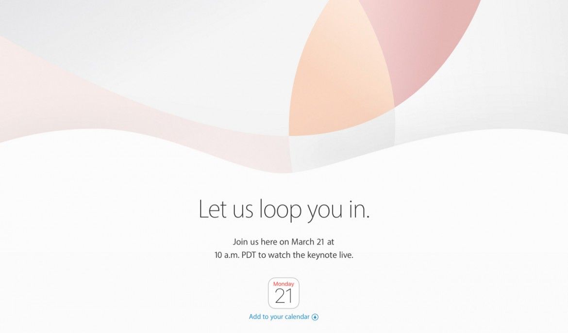 Apple ya tiene fecha de próximo evento - Apple