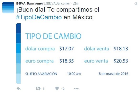 Dólar sube a 18.20 pesos a la venta - Bancomer-dolar-venta-8mar
