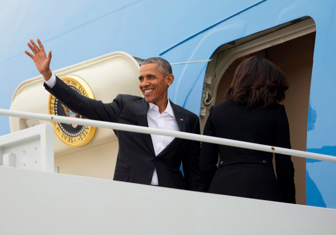 Barack Obama inicia viaje a Cuba