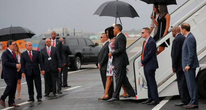 Barack Obama llega a Cuba