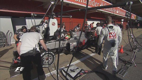 Esteban Gutiérrez no pudo concluir prácticas de Catalunya Esteban Gutiérrez no pudo concluir prácticas de Catalunya