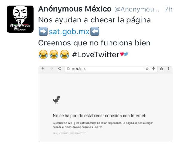 Anonymous hackea página del SAT - CeHlkX7VIAIJX9p