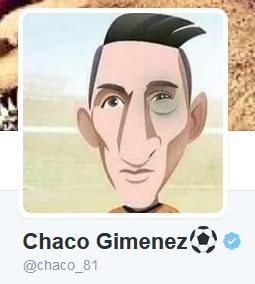 'Chaco' Giménez caricaturiza su fractura en Twitter - Chaco-Gimenez