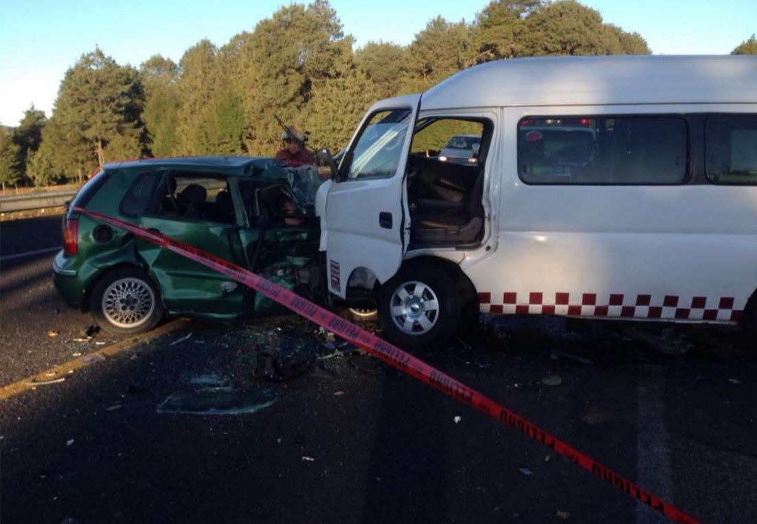 Cinco muertos por choque en Hidalgo - Choque-Tulancingo-2