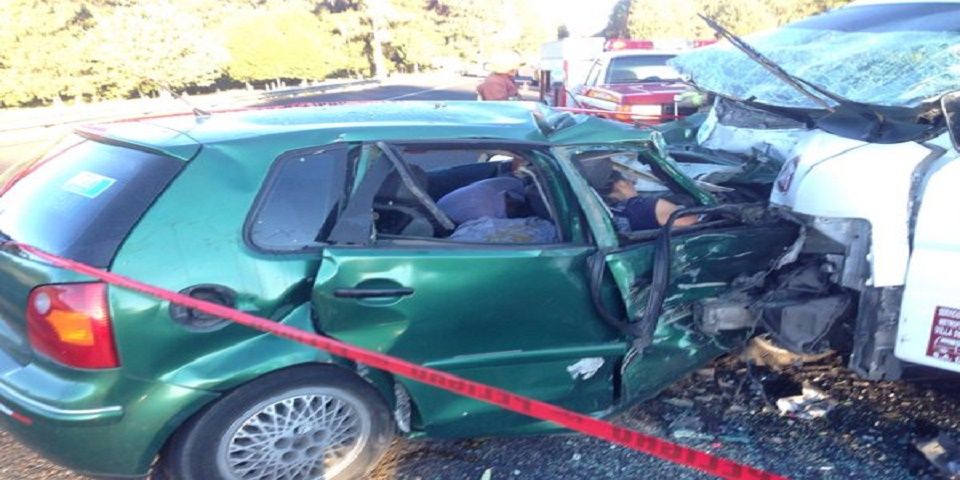 Cinco muertos por choque en Hidalgo