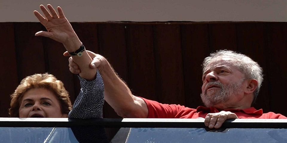 Dilma Rousseff visita a Lula Da Silva tras operación policial